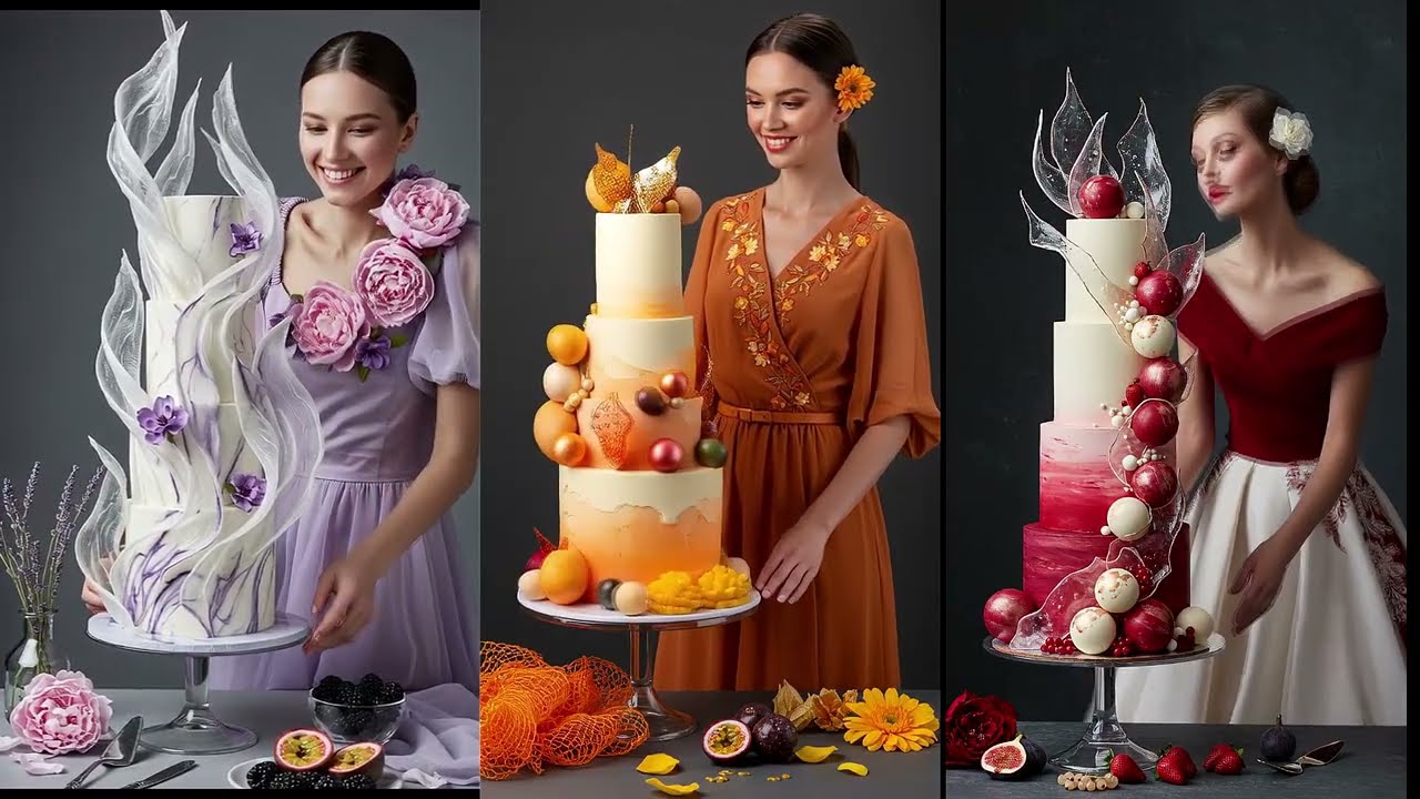 How to Make PERFECT Cake Ganache – No Cracks, No Grainy Texture, No Melting!