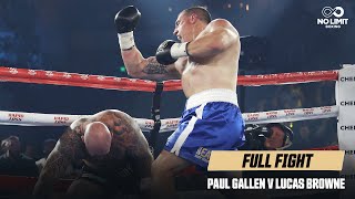 Paul Gallen v Lucas Browne | Full Fight | April 21, 2021