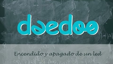 Encendido y apagado de un led - Ardublock