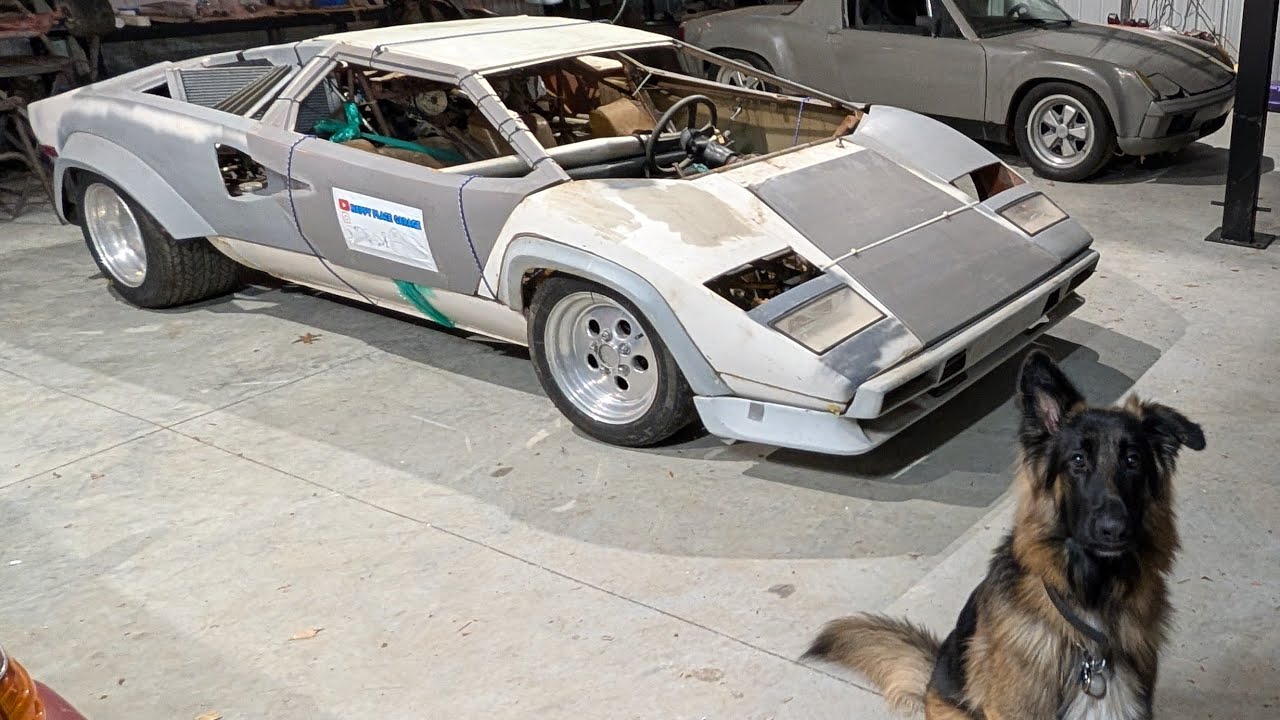 35 Years ABANDONED LAMBORGHINI COUNTACH Kit, TUBE FRAME inventory