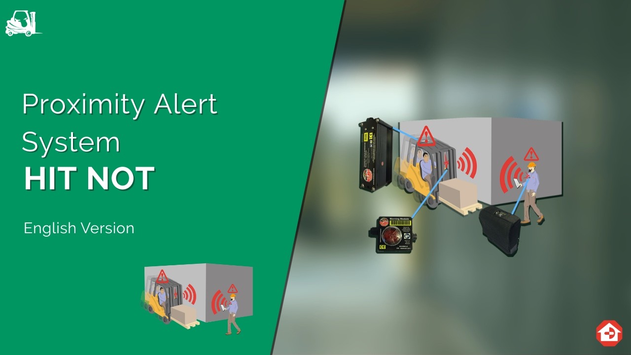 Proximity Alert System HIT-NOT : functioning - YouTube