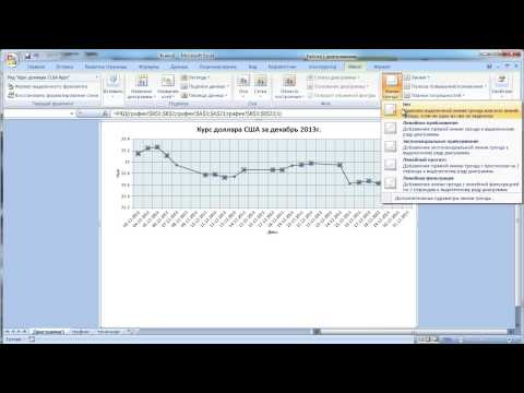 Как построить график в Excel