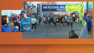 LIVE | Runners finish first race of 500 Festival Miler Series