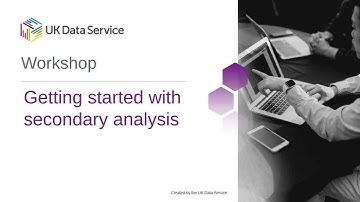 Getting started with secondary analysis