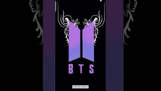 رسم شعار BTS بالايباد |BTS logo with iPad 