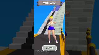 Dance Stairs Race Thrills 😈 12 #fanny #viralshort #gaming  @majnugaming39