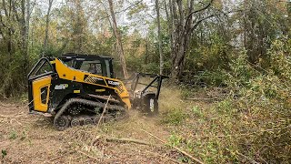 Forestry mulching and land clearing with the NEW ASV VT 100