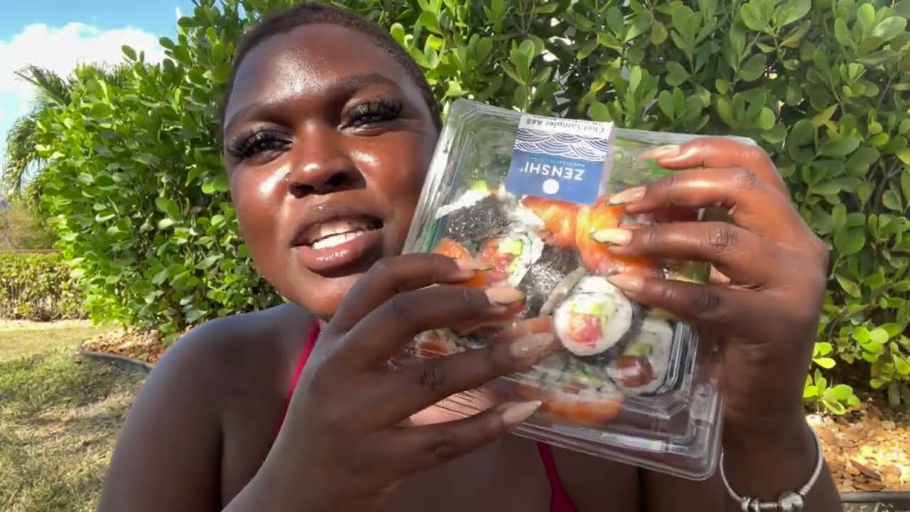 Впервые пробую суши с креветками в темпуре + Яп Сеш о моей личной жизни 🌚 | Bruk Baby Mada