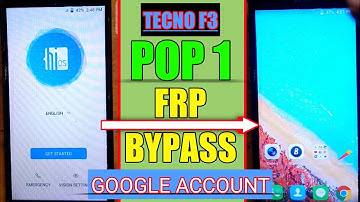Tecno F3 frp POP1 Bypass | Google Account Frp Bypass