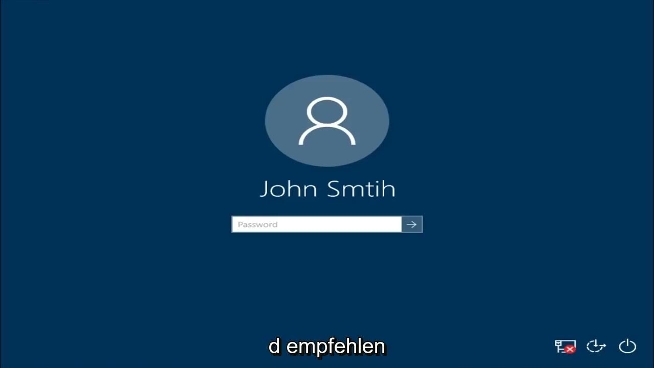 Windows 10Fehlermeldung „Keine Anmeldung beim Konto möglich“ YouTube