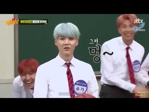 Video [BTS] - Hòn đá Suga thích bóng rổ (P2) - youtube