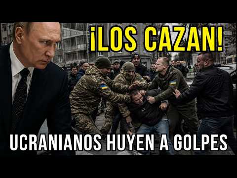 CACERÍA HUMANA EN UCRANIA 🚨 Familias se ENFRENTAN a GOLPES contra el EJÉRCITO de ZELENSKY
