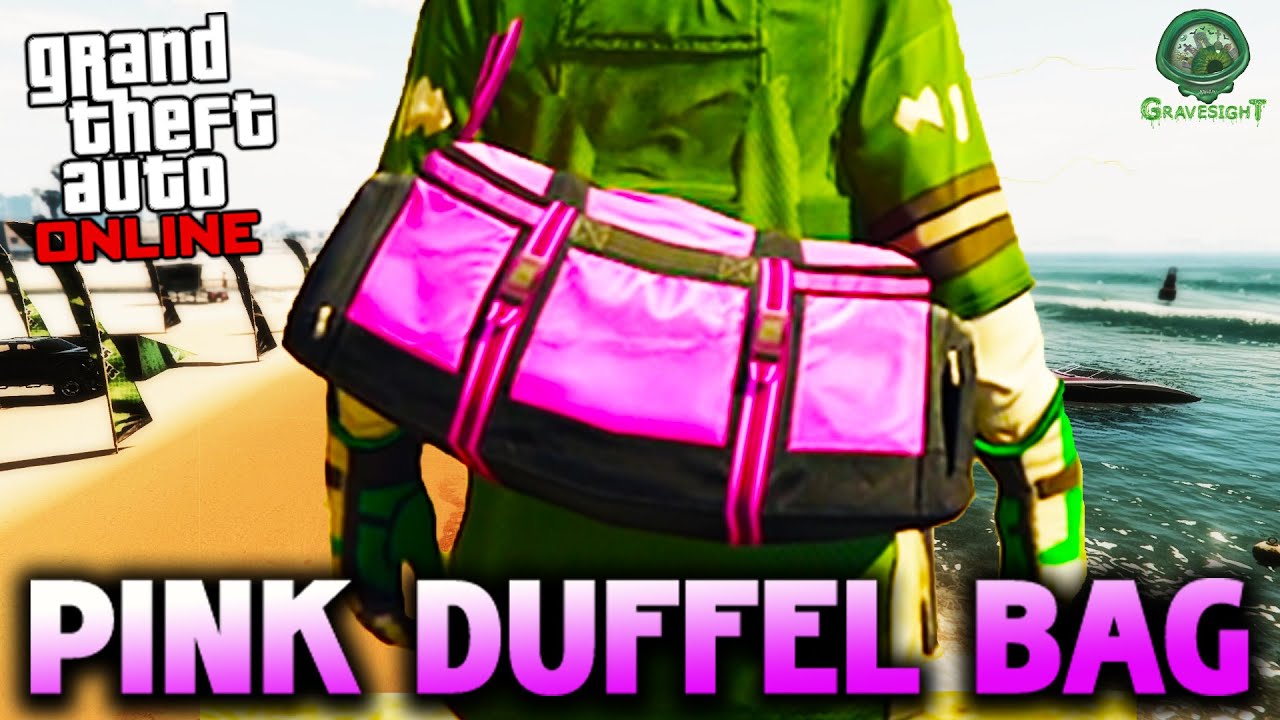 How To Get The PINK DUFFEL BAG In GTA Online ALL CONSOLES YouTube 