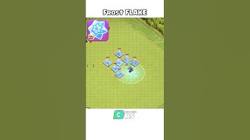 New Hero Equipment Frost Flake in Clash of Clans #shorts #clashofclans