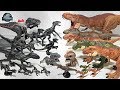 15 Indoraptors vs 15 T-Rex! Which Squad is better? Jurassic World Fallen Kingdom Dinosaur Toys!