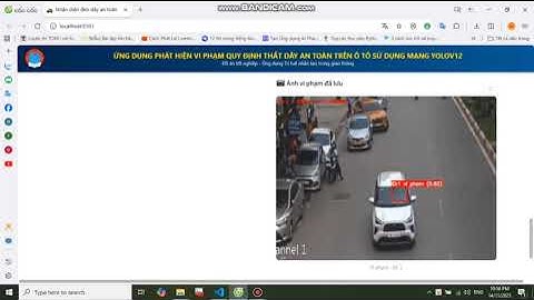 ĐỒ ÁN TỐT NGHIỆP AI 9.5 ĐIỂM  ĐỀ TÀi PHÁT HIỆN VI PHẠM QUY ĐỊNH THẮT DÂY AN TOÀN Ô TÔ MẠNG YOLOv12