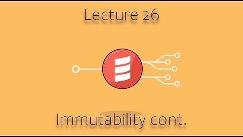 [CSE 116] Lecture 26: Immutability cont.