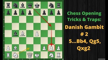 Chess Opening Tricks & Traps to win Fast : Danish Gambit # 2