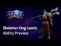 Leoric skills preview