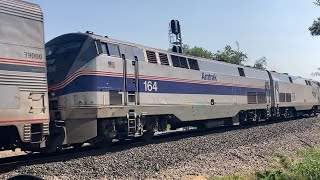 Amtrak #164 (Phase IV) on Train 21 at Judkins Street (August 1, 2026)