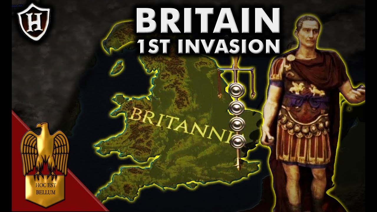 Caesar ⚔️ First Invasion Of Britain, 55 Bc