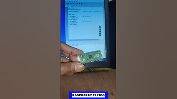 Led Blink On Raspberry Pi Pico and Code With Thonny #shorts #diy #raspberrypi #pico #led #viral