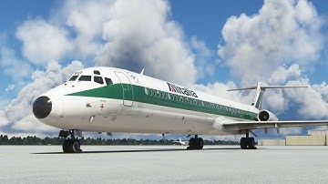 Beginners guide to starting the MD-82 "Mad Dog" in Microsoft Flight Simulator from cold and dark
