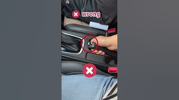 Do not hold down the button when applying the handbrake.#driving #skills #tips #knowledge #fpy