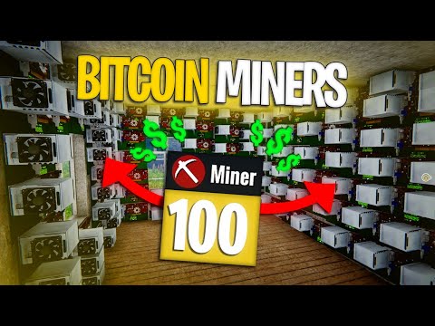 100 BITCOIN MINERS in Streamer Life Simulator