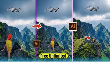 Ai Se Drone Video kaise Banaye | How To Create Ai Drone video | Ai Drone video Editing ✅