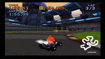 Crash Team Racing Relic Race - Slide Coliseum