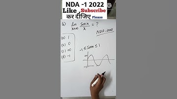 NDA 1 2022 | NDA mathematics | NDA Maths | NDA Limits