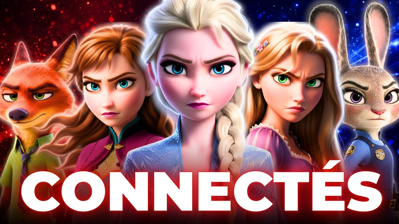 Les DÉTAILS CACHÉS qui RELIENT TOUS les FILMS DISNEY (ce que vous n'avez JAMAIS vu)