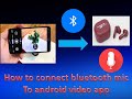 How to connect bluetooth mic to android 2025 (easy) #shorts