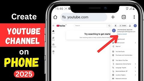 How to Create a YouTube Channel on Phone 2025 (iPhone & Android) - Step-by-Step Guide