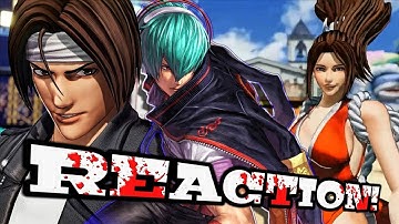 KOF XV｜Official Trailer Reaction!