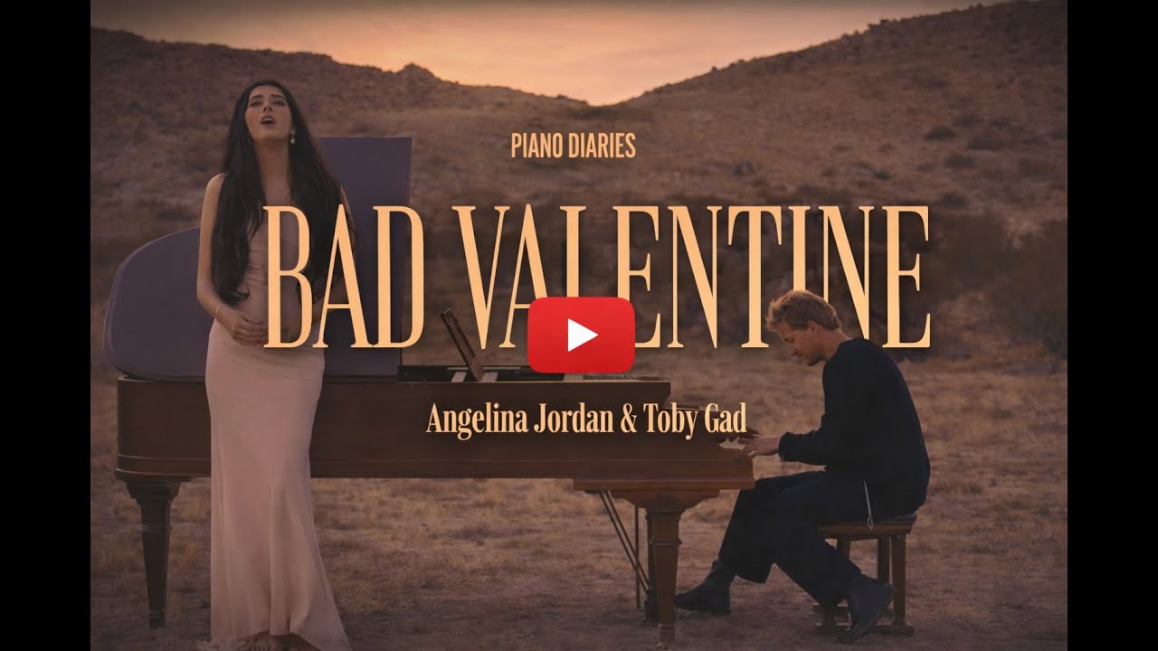 ANGELINA JORDAN  BAD VALENTINE REACTION