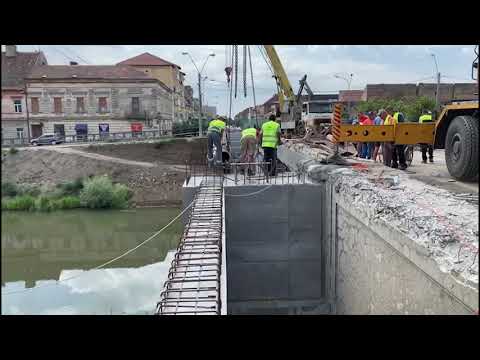 Lucrarile la Podurile Eroilor si Dragalina din Timisoara avanseaza