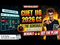 CUET UG 2026 CS: Marathons Schedule Reveal l Strategy Reveal!! 🔥