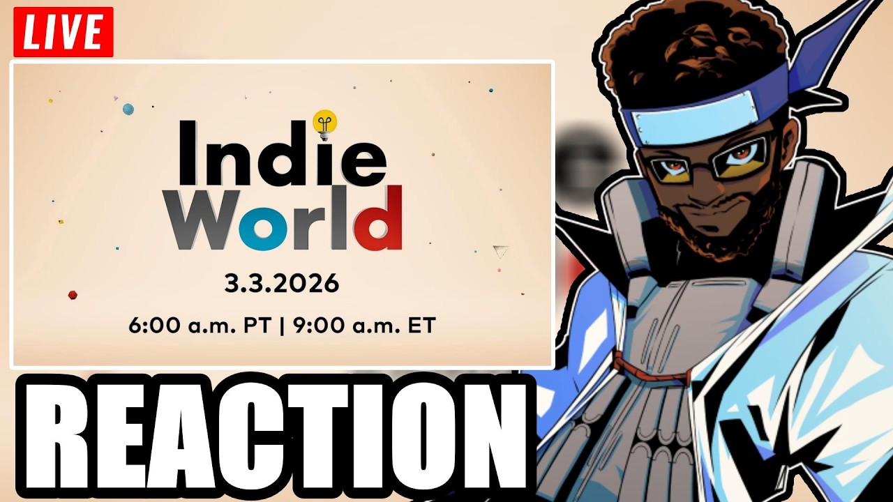 Nintendo Indie World 3.3.2026 Live Reaction