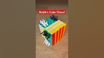 Rubik’s Cube Chess! #shorts #chess #memes