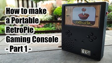 Retropie 4.6: How to make RetroPie Portable Gaming Console  with Raspberry Pi (Part 1)