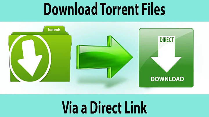 How to download torrent files via a direct link