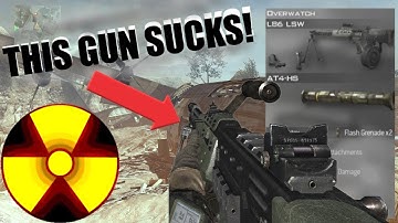 This Gun SUCKS! NUKE With Every Default Class CHALLENGE! (MW2 2019)