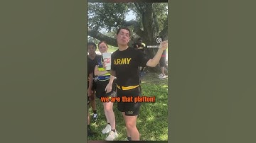 We Are That Platoon! #army #shorts #funny #military #fail