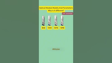 Optical Module Models And Parameters:Why is it different?#Optical Module Models# #fiberoptic