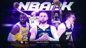 NBA 2K14 TO NBA 2K25  | NBA2K24 Theme Presentation By - Sync2K | Review And Gameplay!!