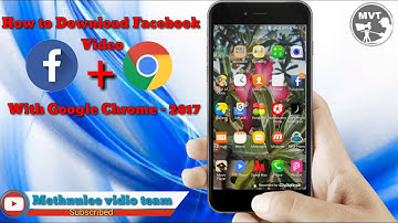 How to download facebook video with google chrome (MVT geek show)