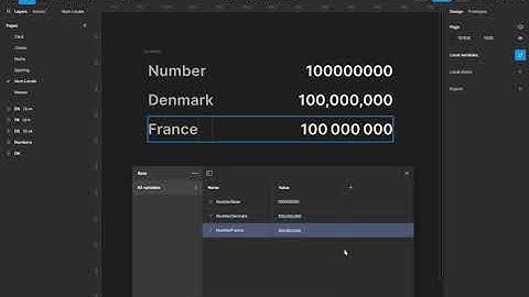 Dynamic Variables Plugin Usage Example - Formatting Numbers