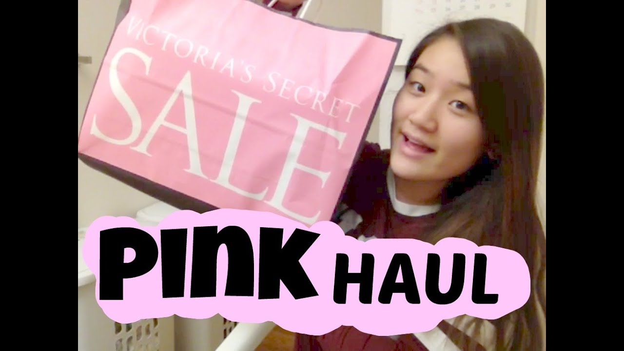 Victoria's Secret PINK Semi Annual Sale Haul! YouTube